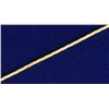Image 2 : 18 Inch Flat Triangle Link Neck Chain in 14K Yellow Gold