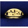 Image 1 : Baby Childs Ring in 14K Yellow Gold