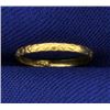 Image 1 : Gold Band Baby Ring in 10K Yellow Gold