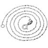 Image 2 : 20" Starry Sterling Silver Chain