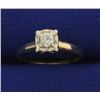 Image 1 : Diamond Ring in 14K Yellow and White Gold