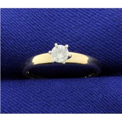 1/5 Carat Diamond Solitaire Engagement Ring