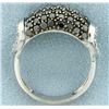 Image 3 : 2ct TW Black and White Diamond Ring
