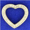 Image 1 : .3 Ct TW Diamond Heart Pendant