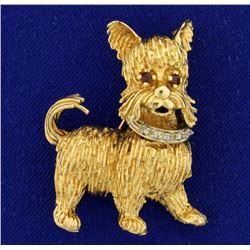 Yorkie Yorkshire Terrier Pendant