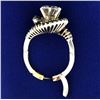 Image 3 : 4ct TW Diamond Ring with Hinged Arthritic Shank