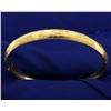 Image 1 : Engraved Bangle Bracelet