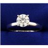Image 1 : 1ct Solitaire Diamond Engagement Ring
