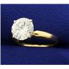 Image 2 : 2 Carat Diamond Solitaire Engagement Ring