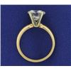 Image 3 : 2 Carat Diamond Solitaire Engagement Ring
