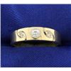 Antique Men's Old European Cut Diamond Band Ring