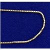 Image 2 : 16 1/2 Inch Box Style Neck Chain in 14k Gold