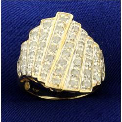 1ct TW Diamond Designer Ring in 14k Gold
