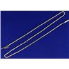 Image 1 : Italian Made 20 Inch Rope Style Neck Chain in 14K Yellow Gold