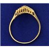 Image 3 : Over 1/4ct TW Diamond Ring in 14K Yellow Gold