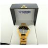 Image 5 : Harris Men's Sapphire Tungsten Watch with Diamond Face