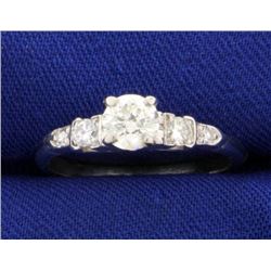 2/3ct TW Diamond Engagement Ring in Platinum