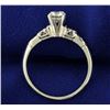 Image 3 : 2/3ct TW Diamond Engagement Ring in Platinum