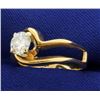 Image 2 : Diamond Solitaire .80 Ct Engagement Ring