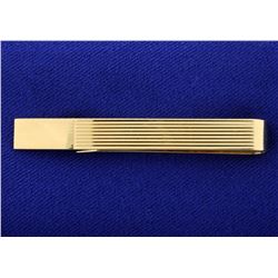 14K Tie Clip