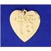 Image 1 : "Sweet 16" Heart Pendant