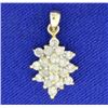 2/3 ct TW Diamond Pendant