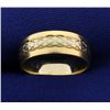 6.5mm White and Yellow Gold Wedding Band