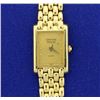 Image 1 : Vintage Solid 14k Gold Christian Geneve Woman's Watch
