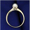 Image 3 : Solitaire 6mm Pearl Ring