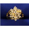 Image 1 : 3/4 ct TW CZ Ring in 14k Yellow Gold