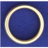 Image 2 : Comfort Fit Rounded Edge 4mm Gold Wedding Band