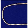 Image 2 : Italian Made 19 Inch Box Link Neck Chain in 14k Gold