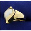 Image 2 : South Sea Pearl Ring in 14k Gold