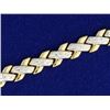 Image 2 : Unique Diamond Cut 16 Inch Necklace in 14k Gold