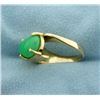 Image 2 : 5ct Natural Jade Ring in 14k Gold