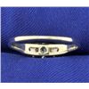 Image 4 : 3 Stone Diamond Ring in 14k White Gold