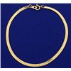 Image 1 : 14k Gold Herringbone Bracelet
