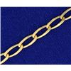 Image 2 : 7 1/4 Inch Long Link Yellow Gold Bracelet