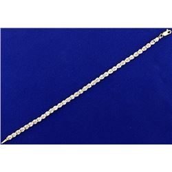 7 Inch Diamond Gold Tennis Bracelet