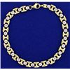 Image 1 : 1/2 ct TW Diamond Gold Bracelet