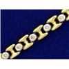 Image 3 : 1/2 ct TW Diamond Gold Bracelet