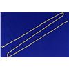 Image 1 : 21 Inch Rope Style 14k Gold Neck Chain