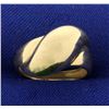 Image 1 : Gold Modern Style Designer Ring in 14K Yellow Gold