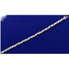 Image 1 : 1/2ct TW  Diamond Tennis Bracelet in 10K White and Yellow Gold