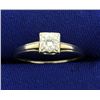 Image 1 : 1/2 ct Tw Diamond Engagement Ring in 14K White Gold