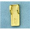 Image 3 : Modern Style Diamond Cut Pendant in 14K Yellow Gold