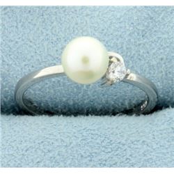Over 6mm Pearl Ring