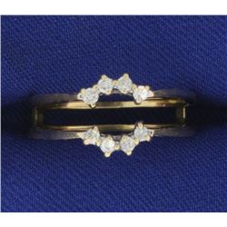 Diamond Ring Jacket in 14K Yellow Gold