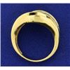 Image 3 : 1ct TW Baguette and Round Diamond Ring in 14K Yellow Gold