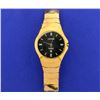 Image 2 : Harris Men's Sapphire Tungsten Watch with Diamond Face